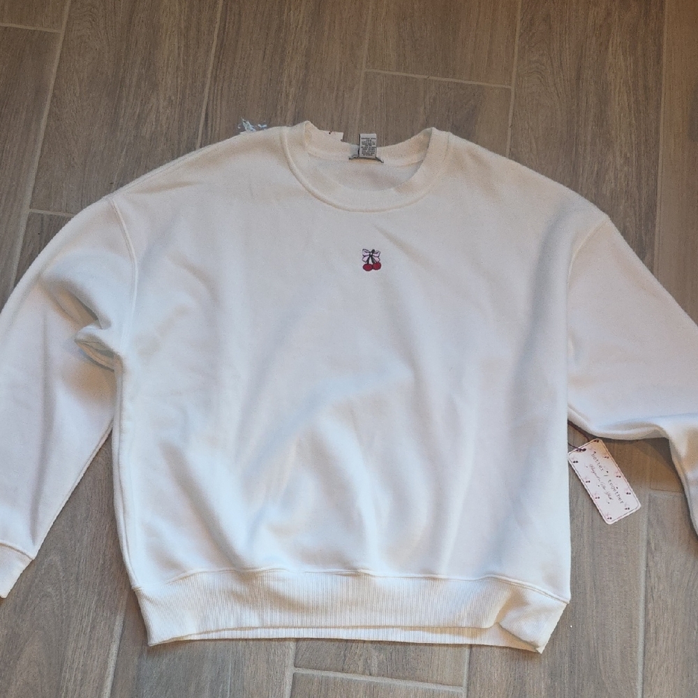 White Crewneck Sweatshirt